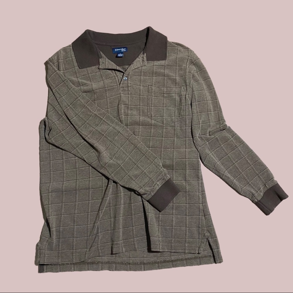 Vintage St. John’s Bay Quarter Button Shirt